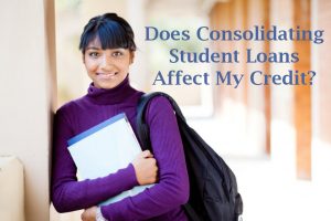 consolidation and affects on credit